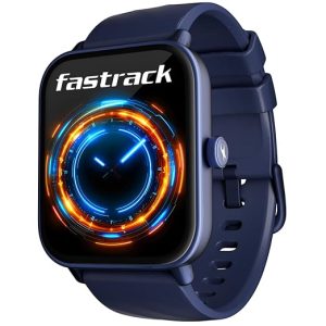 Fastrack Limitless Glide X 1.83" Smart Watch with Ultra UV HD Display, SpO2, Heart Rate & Sleep Tracking, Bluetooth Calling, 100+ Sports Modes, 5-Day Battery, Smartwatch for Men & Women (Blue)